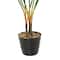 36" Green Vinyl Contemporary Potted Artificial Tree